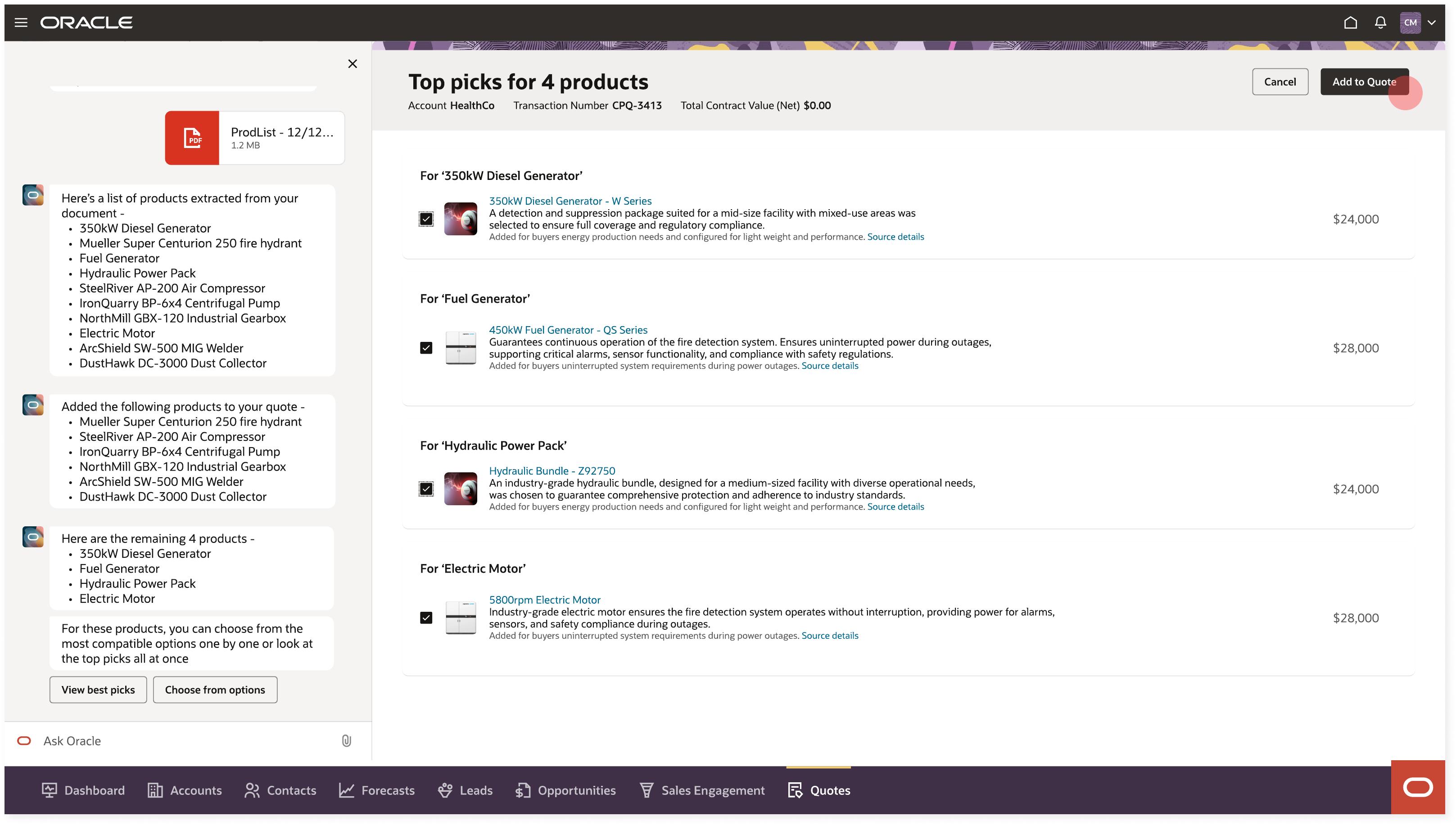 HITL one by one selection