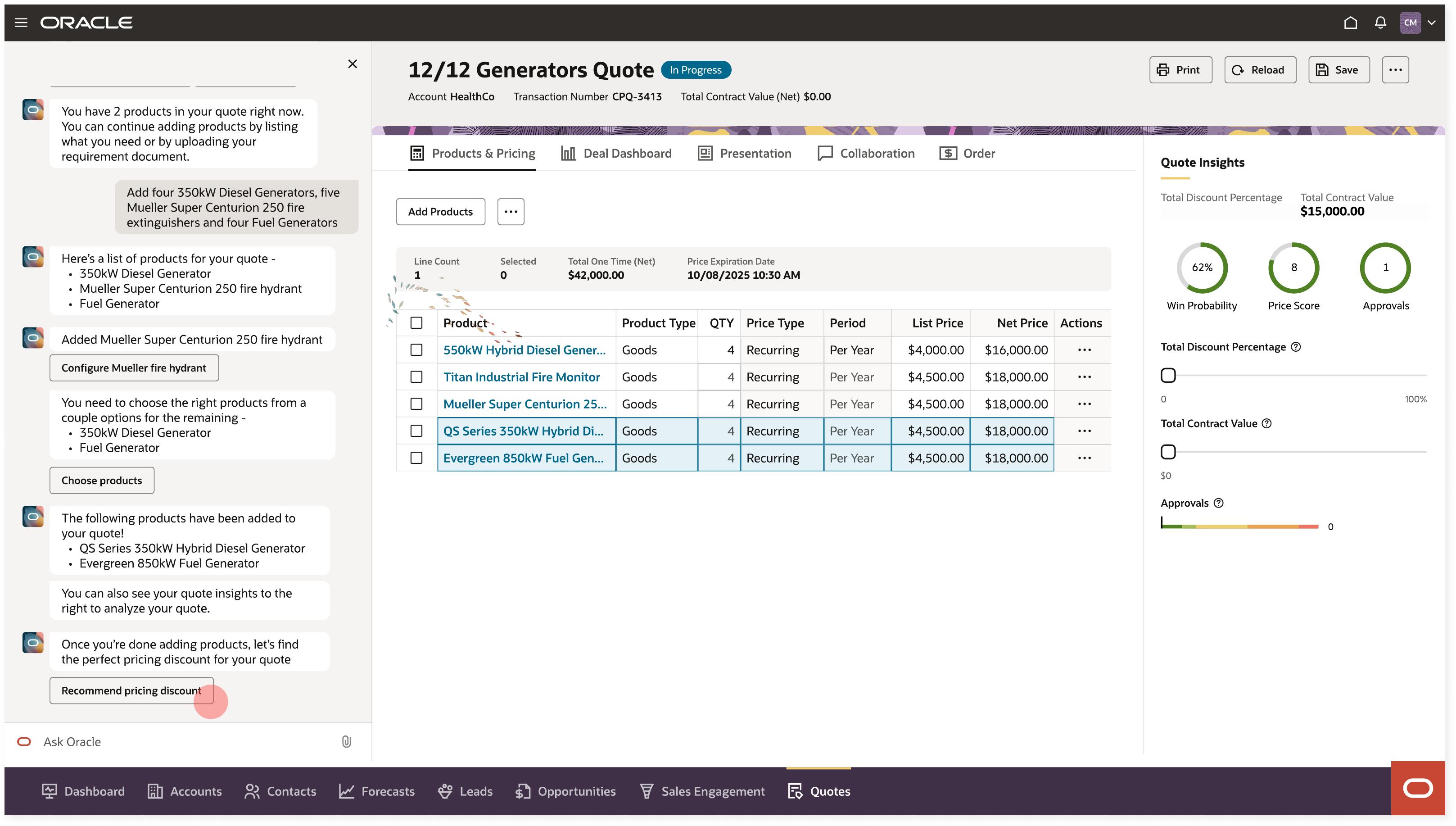 Document upload and extraction